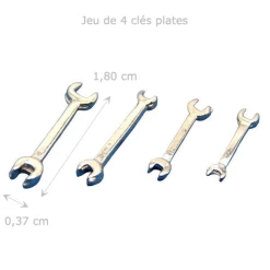 Alternative view of clés plates