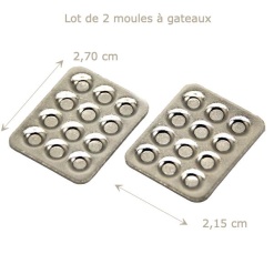 Alternative view of Moule à gâteaux rectangulaire