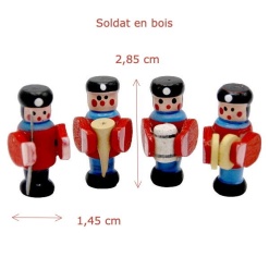 Alternative view of Soldats en bois