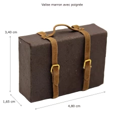 Alternative view of Valise avec sangles et poignée