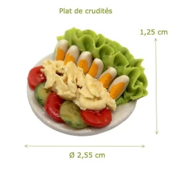 Alternative view of Plat de crudités