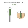 fraise à rainurer 10 mm pour bois queue 6,35 mm