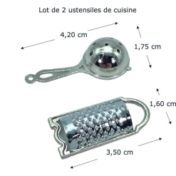 Alternative view of Râpe à fromage et passoire