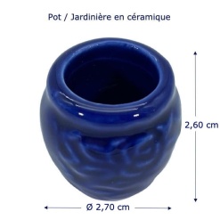 Alternative view of Pot / Jardinière en céramique