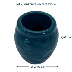 Alternative view of Pot / Jardinière en céramique