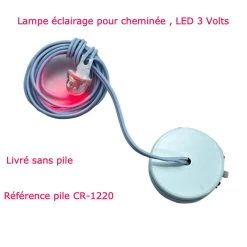 Alternative view of Lampe / Eclairage pour cheminée - LED