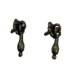 Poignées de tiroir antique - Lot de 2