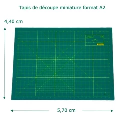Alternative view of Tapis de découpe miniature - Cutting mat - A2