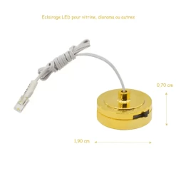 Alternative view of Lampe / Eclairage pour vitrine, diorama ou autres - LED