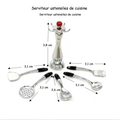 Alternative view of Ustensiles de cuisine avec support