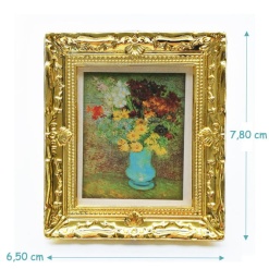 Alternative view of Tableau bouquet de fleurs