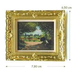 Alternative view of Tableau rectangulaire " Homme lisant le journal "