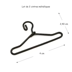 Alternative view of Cintres à habits - Lot de 2