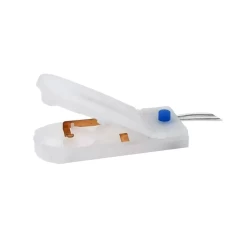 Éclairage cheminée LED rouge – vue boitier ouvert