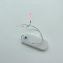 Éclairage cheminée LED rouge – vue principale