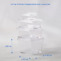 Alternative view of Boite de rangement carré