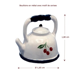 Alternative view of Bouilloire motif de cerises