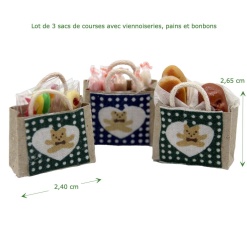 Alternative view of Sac de courses / Pains, viennoiseries et bonbons