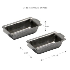 Alternative view of Moules à gâteaux ou patés