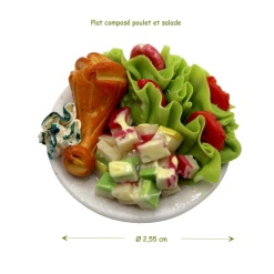 Alternative view of Salade / Pilon de poulet