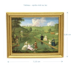 Alternative view of Tableau un après-midi au lac