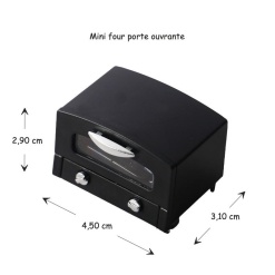 Alternative view of Mini-four porte ouvrante
