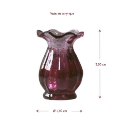 Alternative view of Vase acrylique