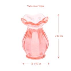 Alternative view of Vase acrylique