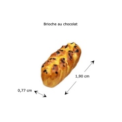 Alternative view of Brioche au chocolat