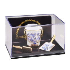 Alternative view of Ensemble de ménage - Blue onion "