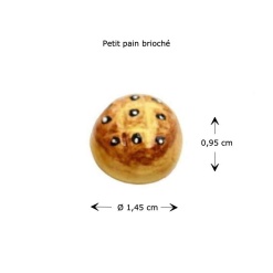 Alternative view of Petit pain brioché