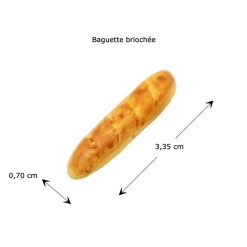 Alternative view of Baguette briochée
