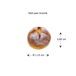 Alternative view of Petit pain brioché