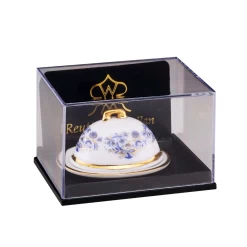 Alternative view of Assiette de service - Blue onion