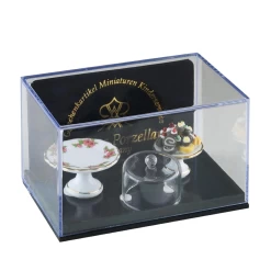 Alternative view of Plats à gâteaux avec dôme