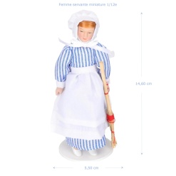 Femme-servante-Personnage-bebe-femme-homme-animaux-figurine-pour-maison-de-poupee-miniature-echelle-1-12e-AB-GL-PP006