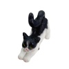 Figurine chat bicolore Prince, miniature 1:12 pour maison de poupée