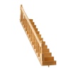 Escalier-13-marche-bois-brut-.Materiel-de-construction-pour-maison-de-poupee-miniature-echelle-1-12e-AB-GL-OA012