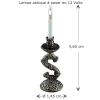 Lampe miniature 12 volts style antique pour maison de poupée 1:12, éclairage doux et détails raffinés CR-24938