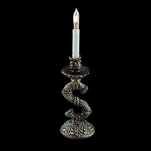 Lampe miniature 12 volts style antique pour maison de poupée 1:12, éclairage doux et détails raffinés CR-24938