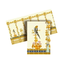 Alternative view of Carrelage mural avec frise - Perroquet