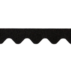 Tuiles shingles écailles noir pour toiture miniature 1/12ᵉ