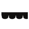 Tuiles shingles miniature noir pour toiture 1/12e