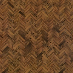 Parquet lame bois imitation chevrons pour maison de poupée, en papier cartonné épais.