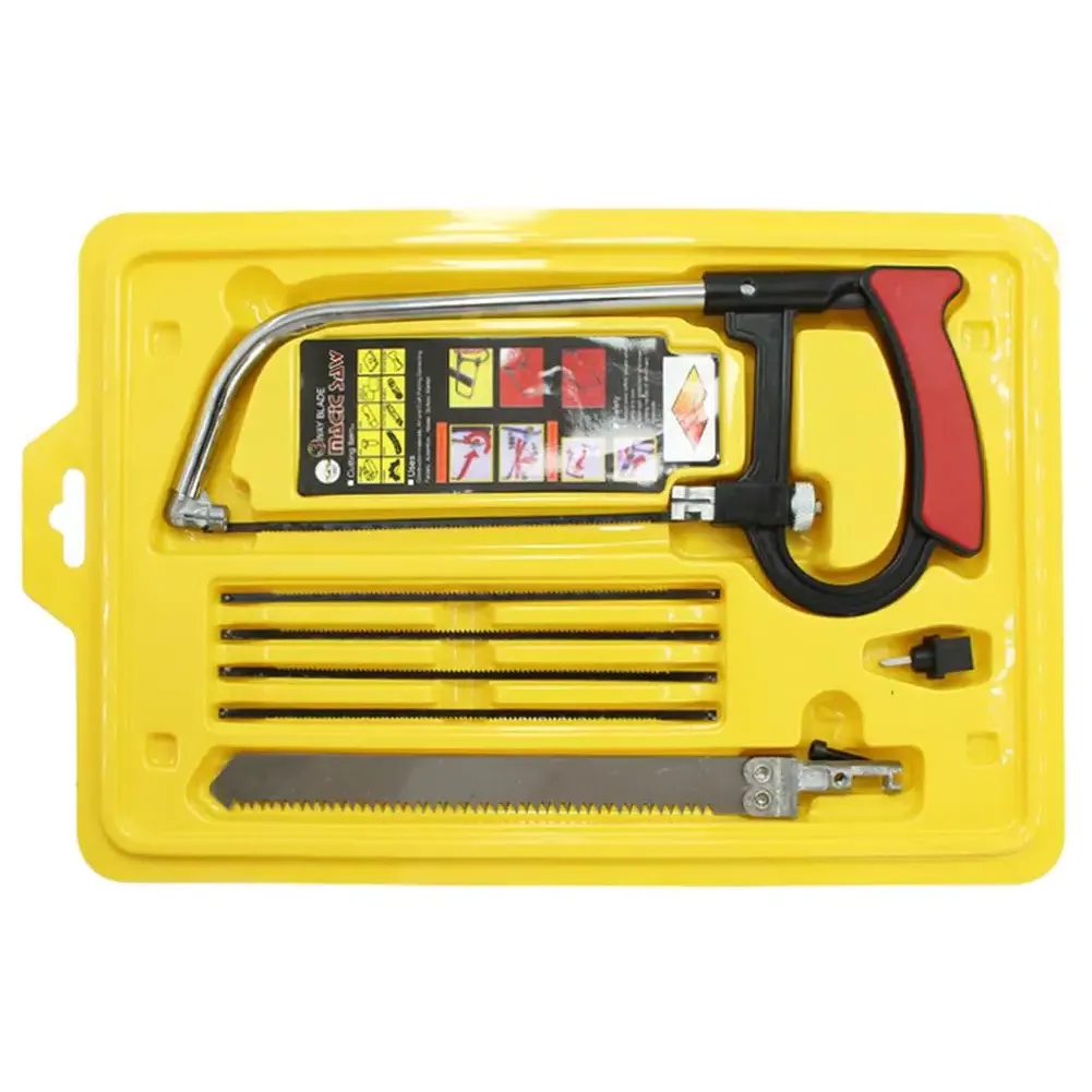 Scie multi-matériaux pour modélisme avec kit de lames interchangeables