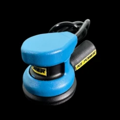 Ponceuse vibrante orbitale miniature bleue avec fil pour maison de poupée échelle 1:12. Vue principale