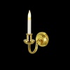 Applique laiton 12 volts style bougie miniature vue principale