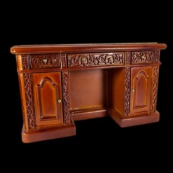 Bureau Victorien miniature en bois — vue principale