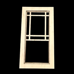 Fenêtre bois à croisillons miniature vue principale