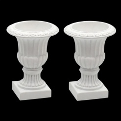 Jardinières miniatures résine pour maison de poupée 1/12ᵉ vue principale